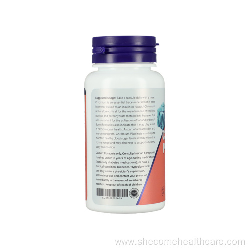 Chromium Picolinate health metabolism Co-Factor Capsules